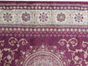 Victory Collection Belgian-Style Burgundy & Cream Area Rug