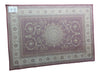 Victory Collection Belgian-Style Burgundy & Cream Area Rug