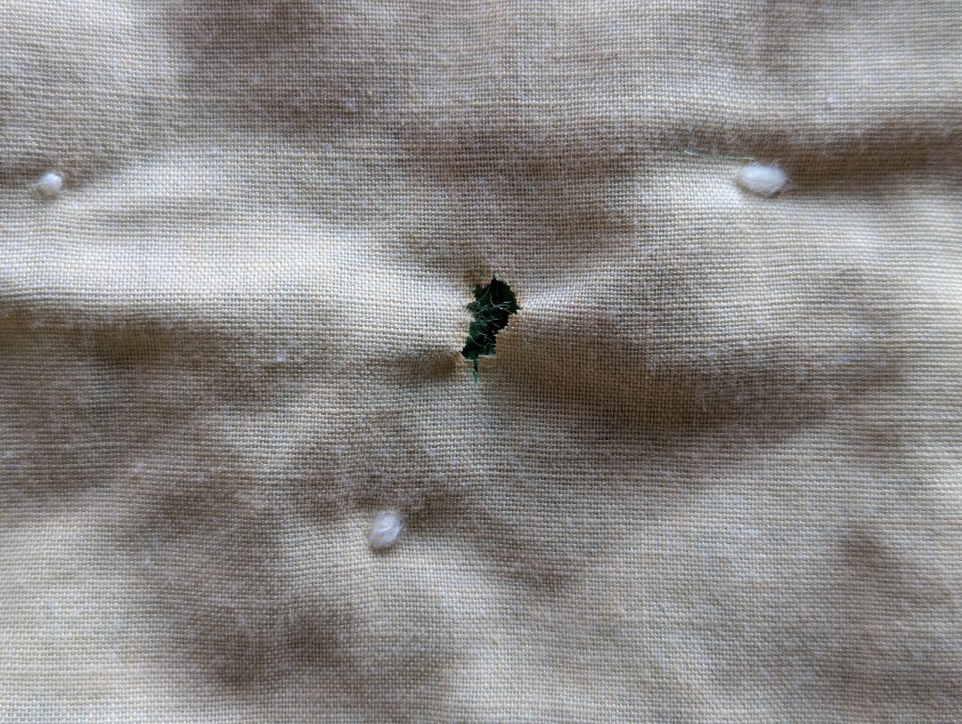 Handmade Pastel Patchwork Comforter / Quilt