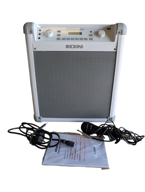 ION Karaoke Star Bluetooth Speaker with Microphone