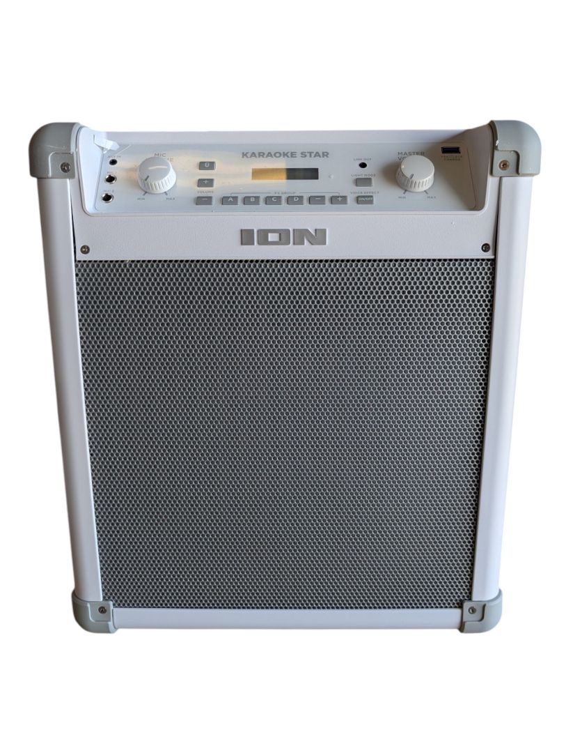ION Karaoke Star Bluetooth Speaker with Microphone