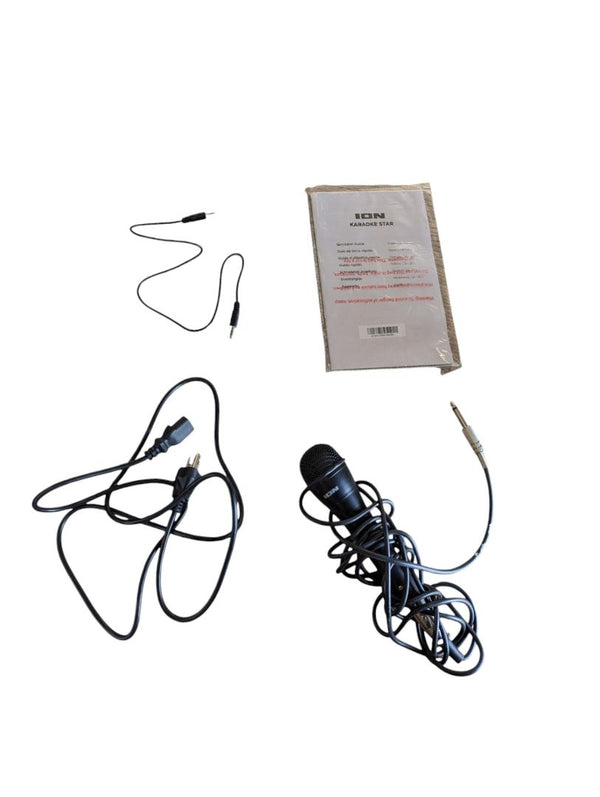 ION Karaoke Star Bluetooth Speaker with Microphone
