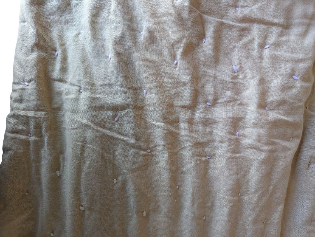 Handmade Pastel Patchwork Comforter / Quilt