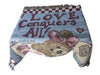 Boyd's Bears "Love Conquers All!" Woven Tapestry Throw Blanket