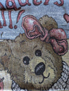 Boyd's Bears "Love Conquers All!" Woven Tapestry Throw Blanket