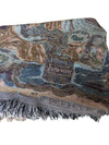 Boyd's Bears "Picnic" Woven Tapestry Throw Blanket
