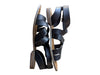 Crown Vintage Black Strappy Flat Sandals – Women’s Size 7M