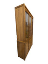 Gerard Collin Oak Display Cabinet with Glass Shelves
