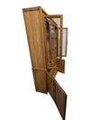 Gerard Collin Oak Display Cabinet with Glass Shelves
