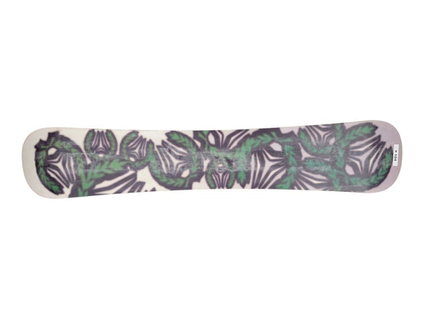 Snowboard with Green & Black Graphics