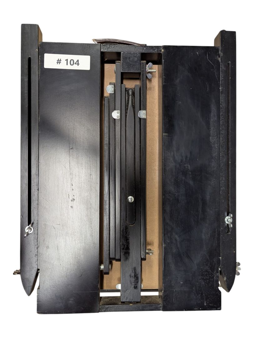 Portable Wooden Artist Easel & Paint Storage Box