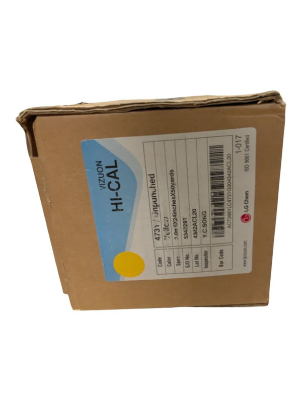 Set of 5 LG VIZUON HI-CAL 4000 Vinyl Rolls
