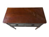 Vintage Mahogany-toned Two-Door Console Cabinet / Side Table