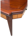 Traditional Wood Writing Desk / Console Table with Inlaid Detail