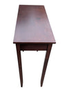 Vintage One-Drawer Wood Console Table