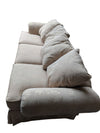 Traditional Floral Upholstered Three-Seat Sofa