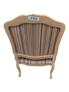 Vintage French Provincial Style Upholstered Armchair