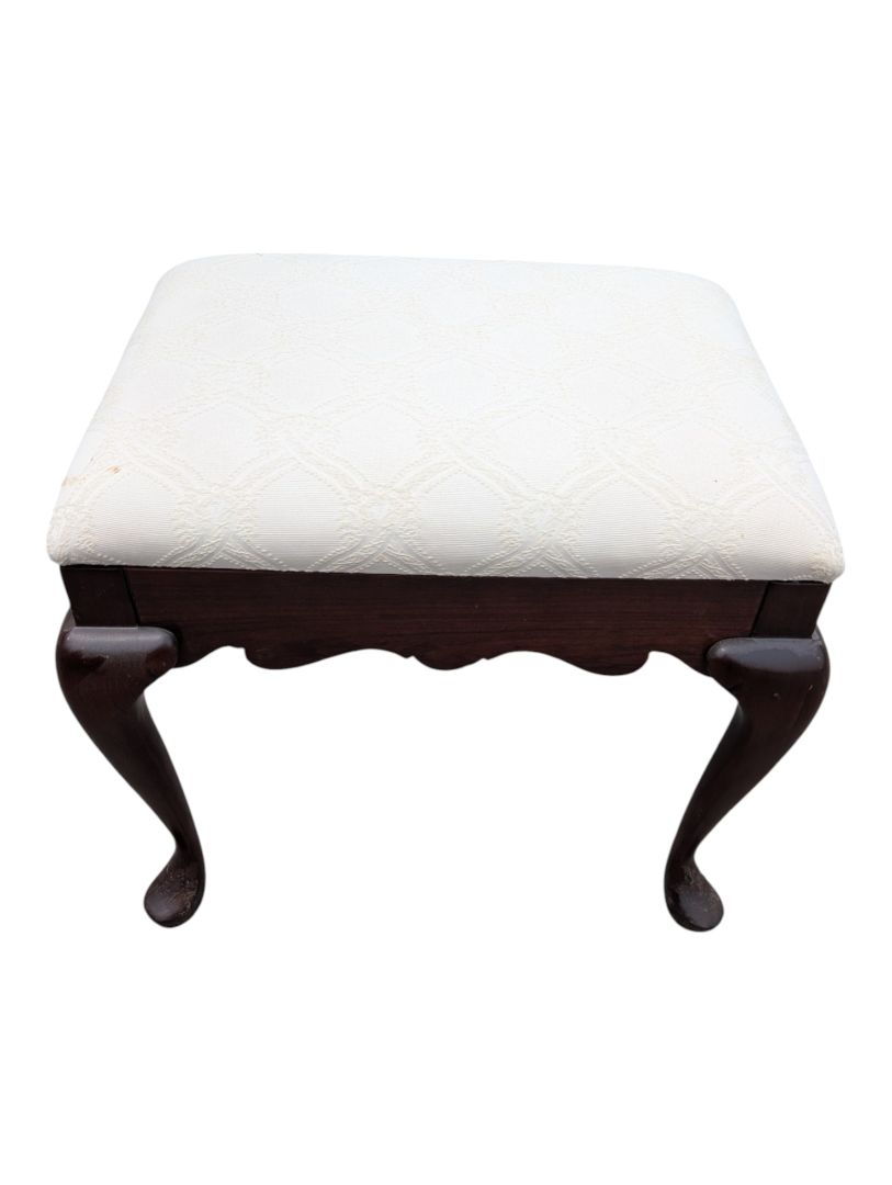 Pennsylvania House Upholstered Footstool / Ottoman