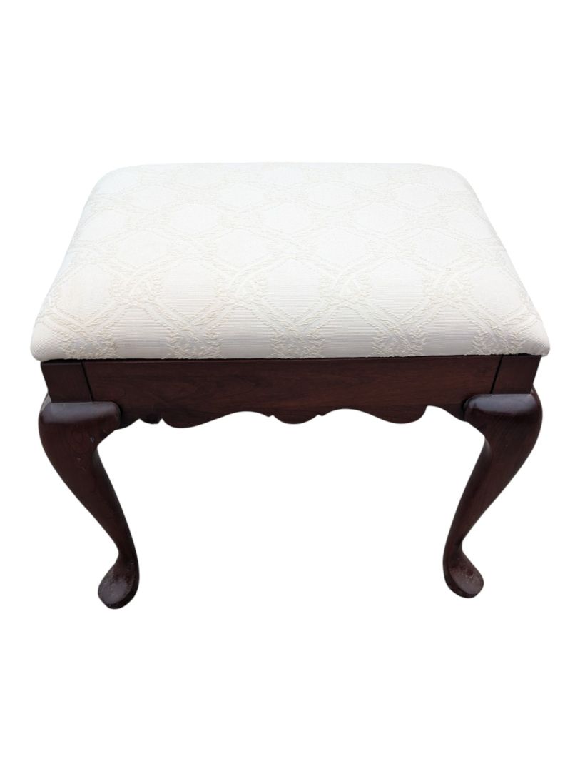 Pennsylvania House Upholstered Footstool / Ottoman