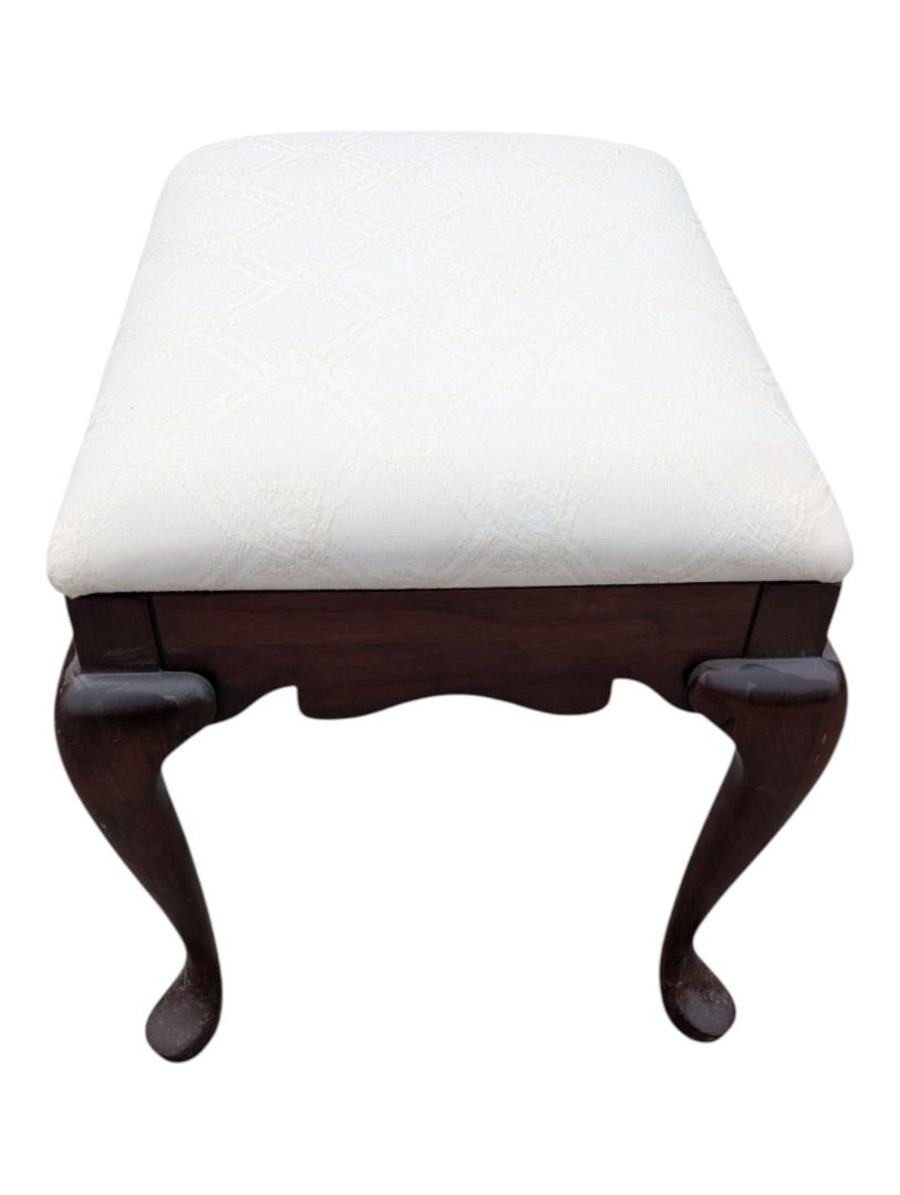 Pennsylvania House Upholstered Footstool / Ottoman