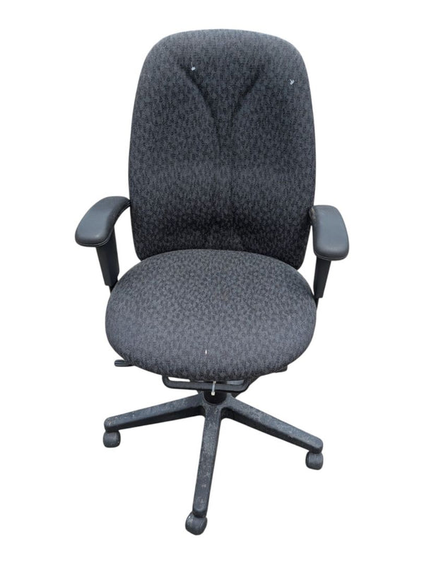 Adjustable High-Back Upholstered Office Chair