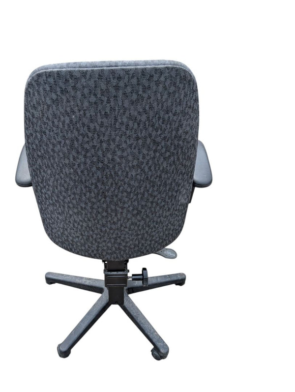 Adjustable High-Back Upholstered Office Chair