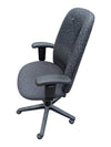 Adjustable High-Back Upholstered Office Chair