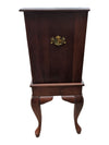 Traditional Four-Drawer Queen Anne Style Chest on Cabriole Legs