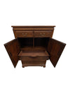 Traditional Wood Door Chest / Wardrobe Cabinet