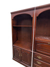 3-Piece Traditional Modular Wall Unit with Drop-Front Desk & Storage