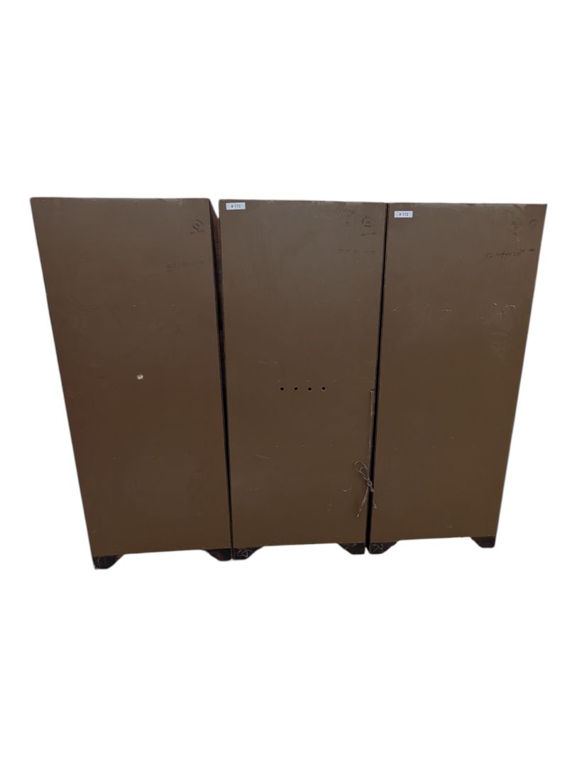 3-Piece Traditional Modular Wall Unit with Drop-Front Desk & Storage