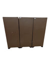 3-Piece Traditional Modular Wall Unit with Drop-Front Desk & Storage