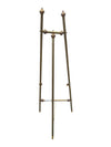 Tall Vintage Brass Display Easel / Art Stand
