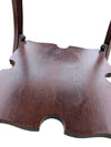 Antique Wood Side Table with Lower Shelf