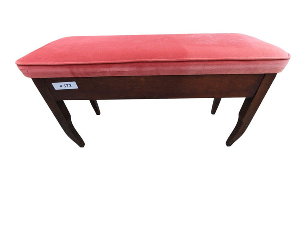 Antique Thomas “High Grade” Upholstered Piano Bench
