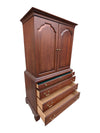 Durham Furniture Cherry-Finish Entertainment Armoire with Drawers