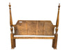 Queen-Size Traditional Four-Poster Wooden Bed Frame