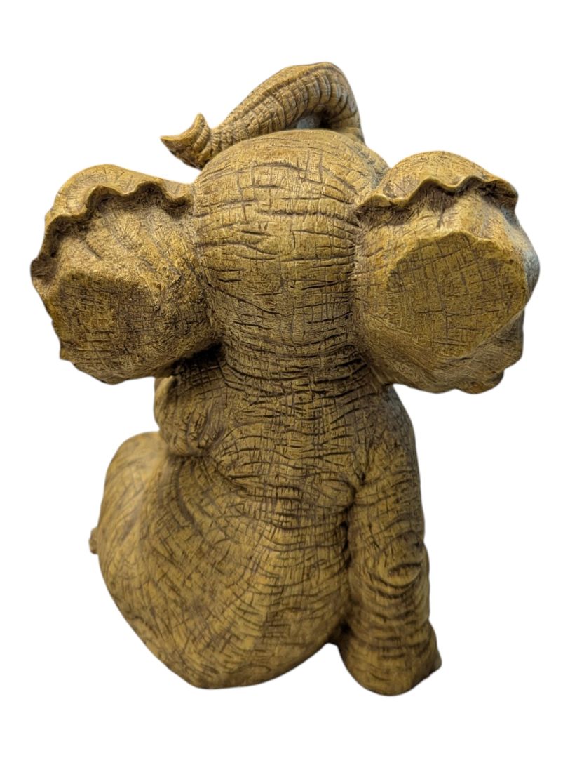 Innovation Sitting Elephant Decorative Figurine