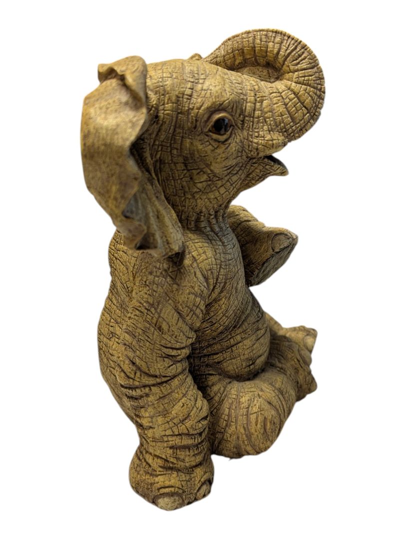 Innovation Sitting Elephant Decorative Figurine