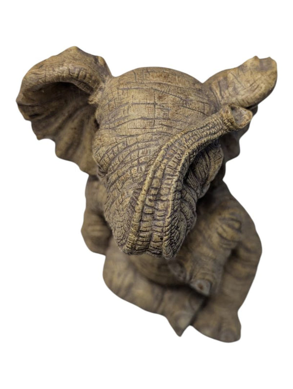 Innovation Sitting Elephant Decorative Figurine