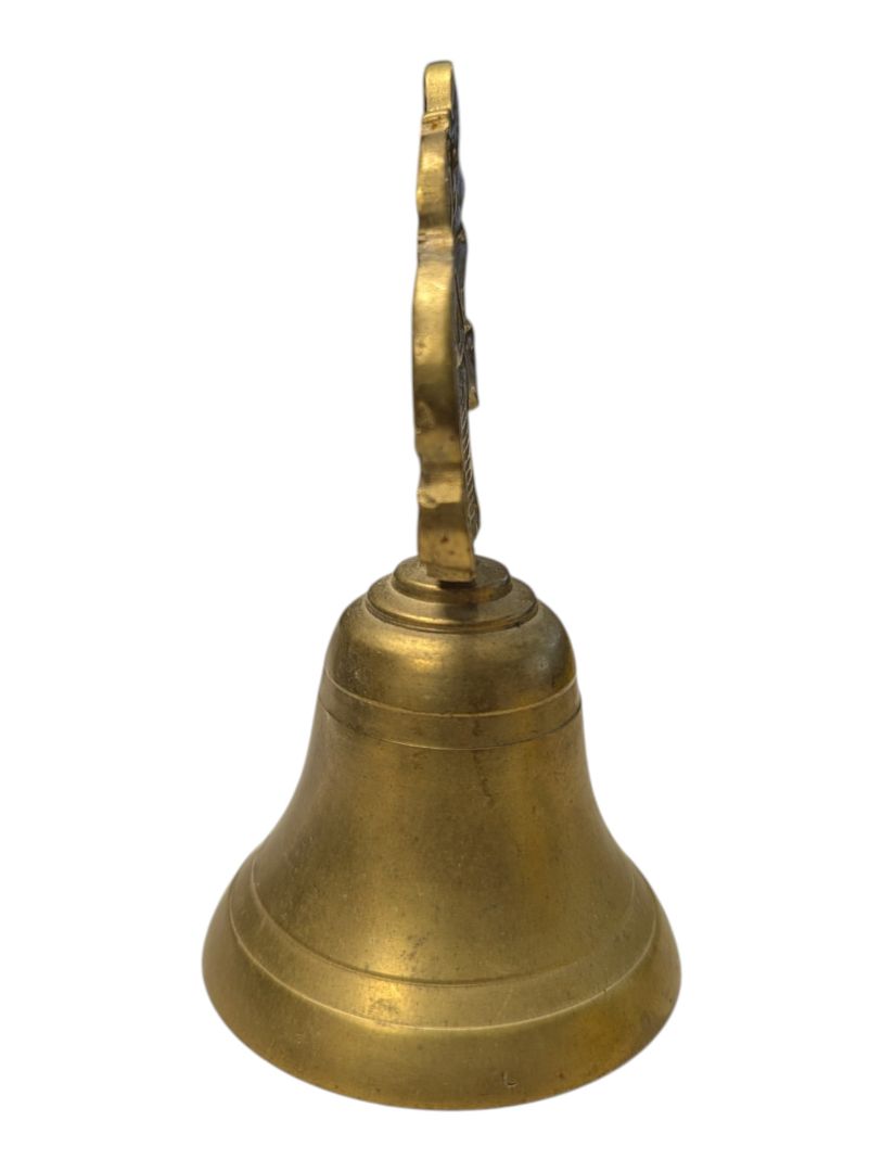Brass Elephant-Top Decorative Hand Bell