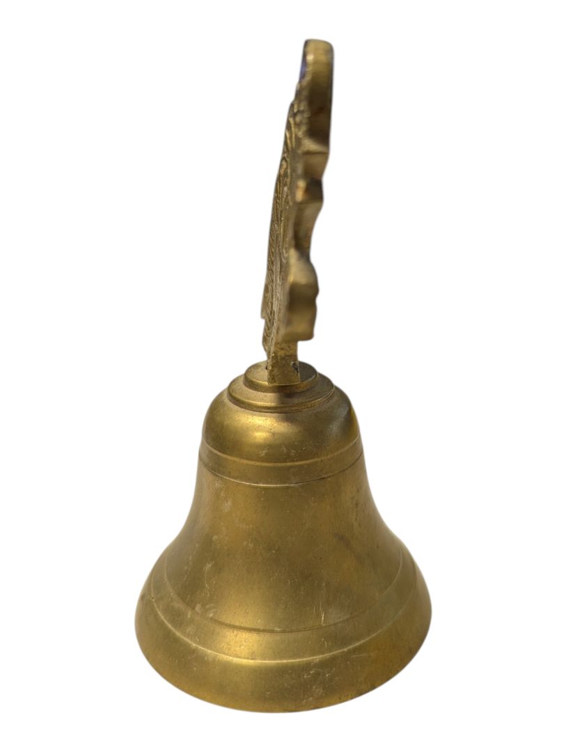 Brass Elephant-Top Decorative Hand Bell