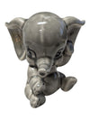 Lot of Four Vintage Ceramic Elephant Figurines