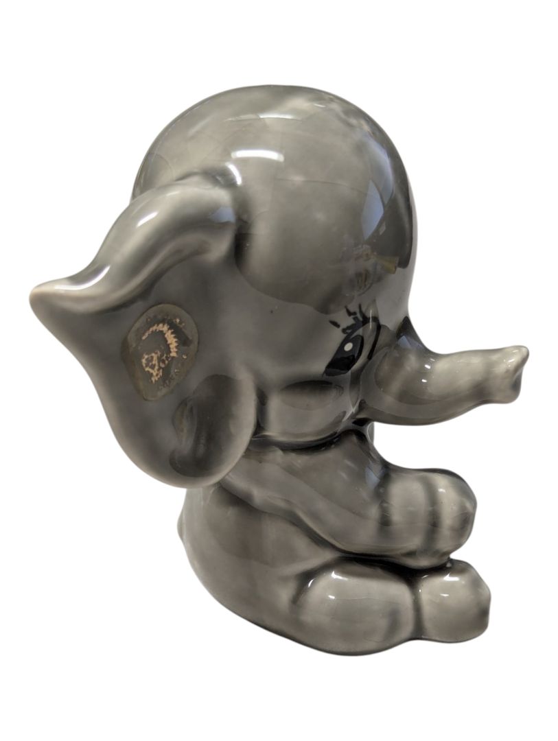 Lot of Four Vintage Ceramic Elephant Figurines
