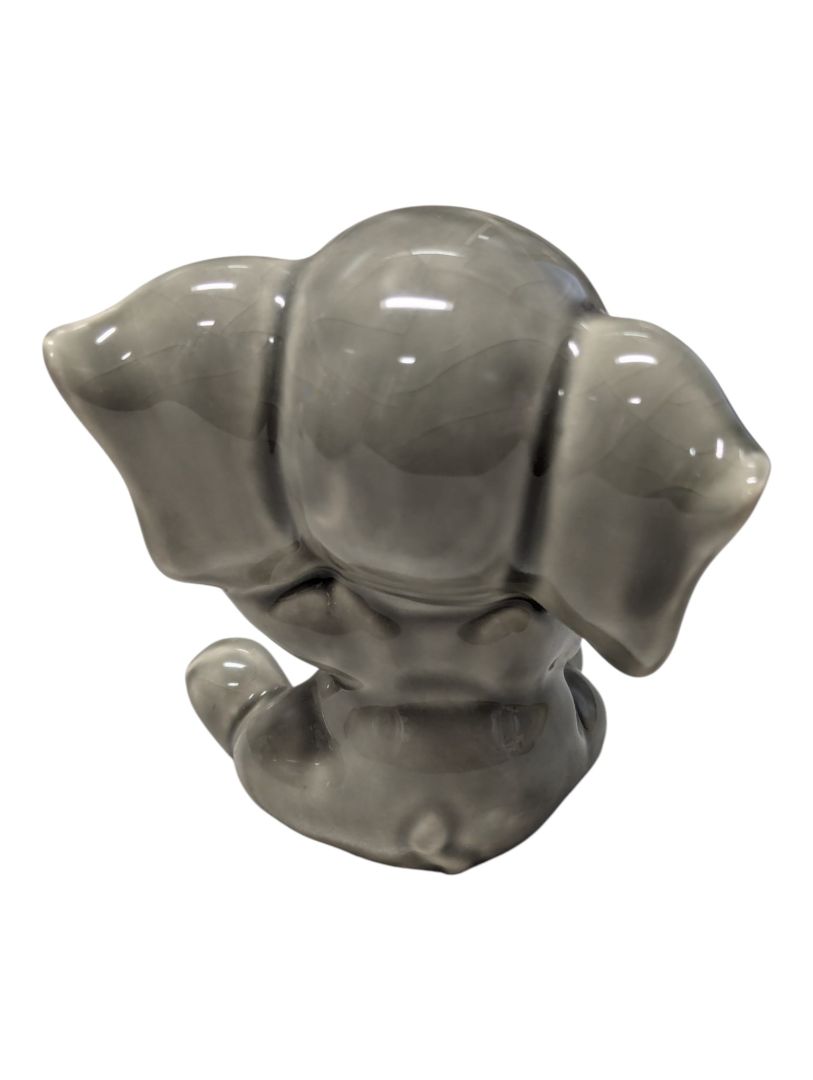 Lot of Four Vintage Ceramic Elephant Figurines