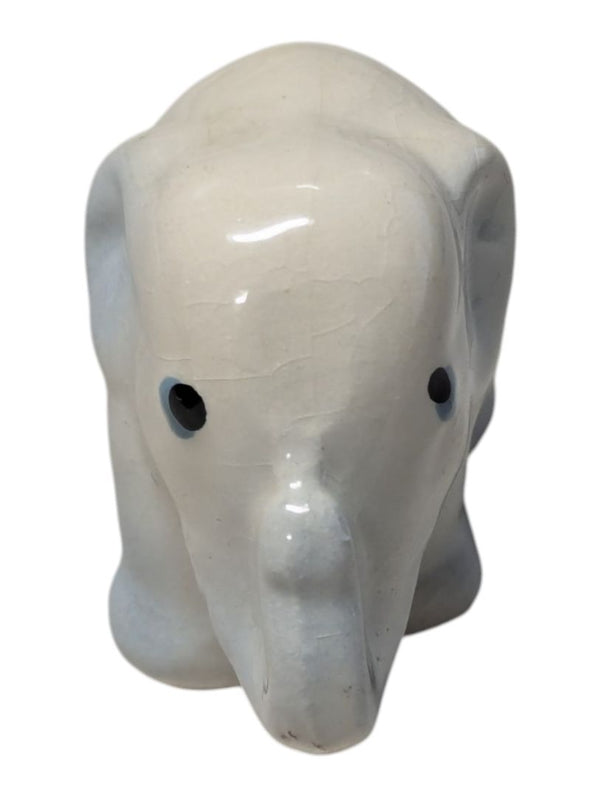 Lot of Four Vintage Ceramic Elephant Figurines