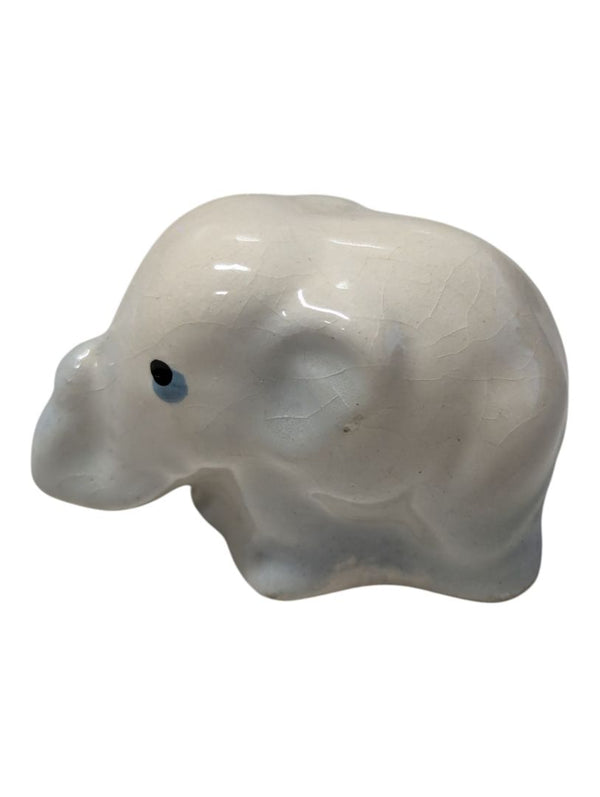 Lot of Four Vintage Ceramic Elephant Figurines