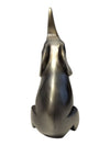 Lot of Two Metallic-Finish Elephant Decorative Figurines