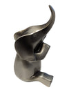 Lot of Two Metallic-Finish Elephant Decorative Figurines