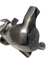 Lot of Two Metallic-Finish Elephant Decorative Figurines